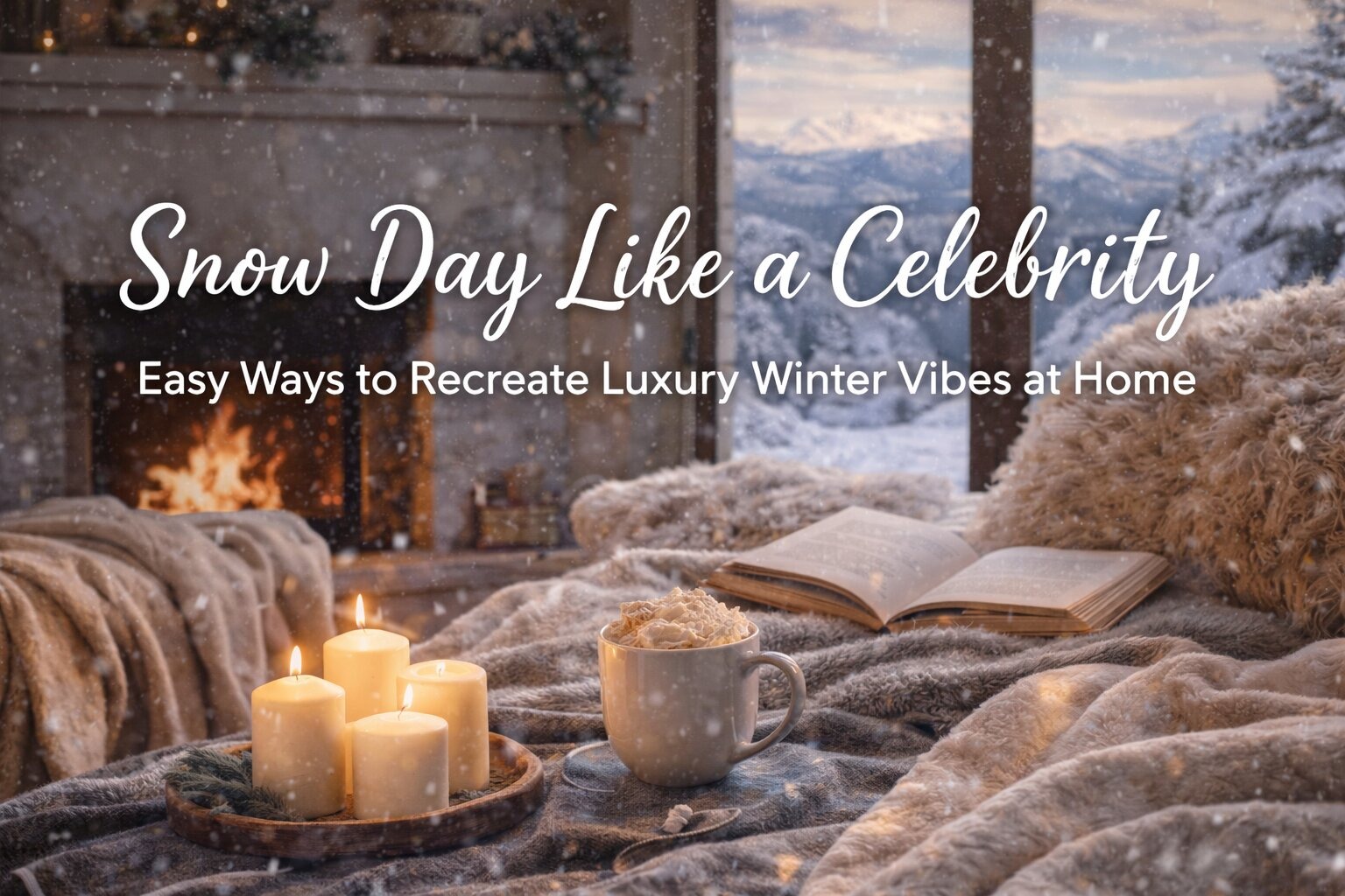 Easy Ways to Recreate Luxury Winter Vibes at Home