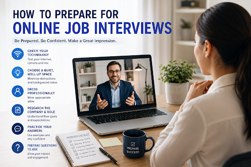 How to Prepare for Online Job Interviews
