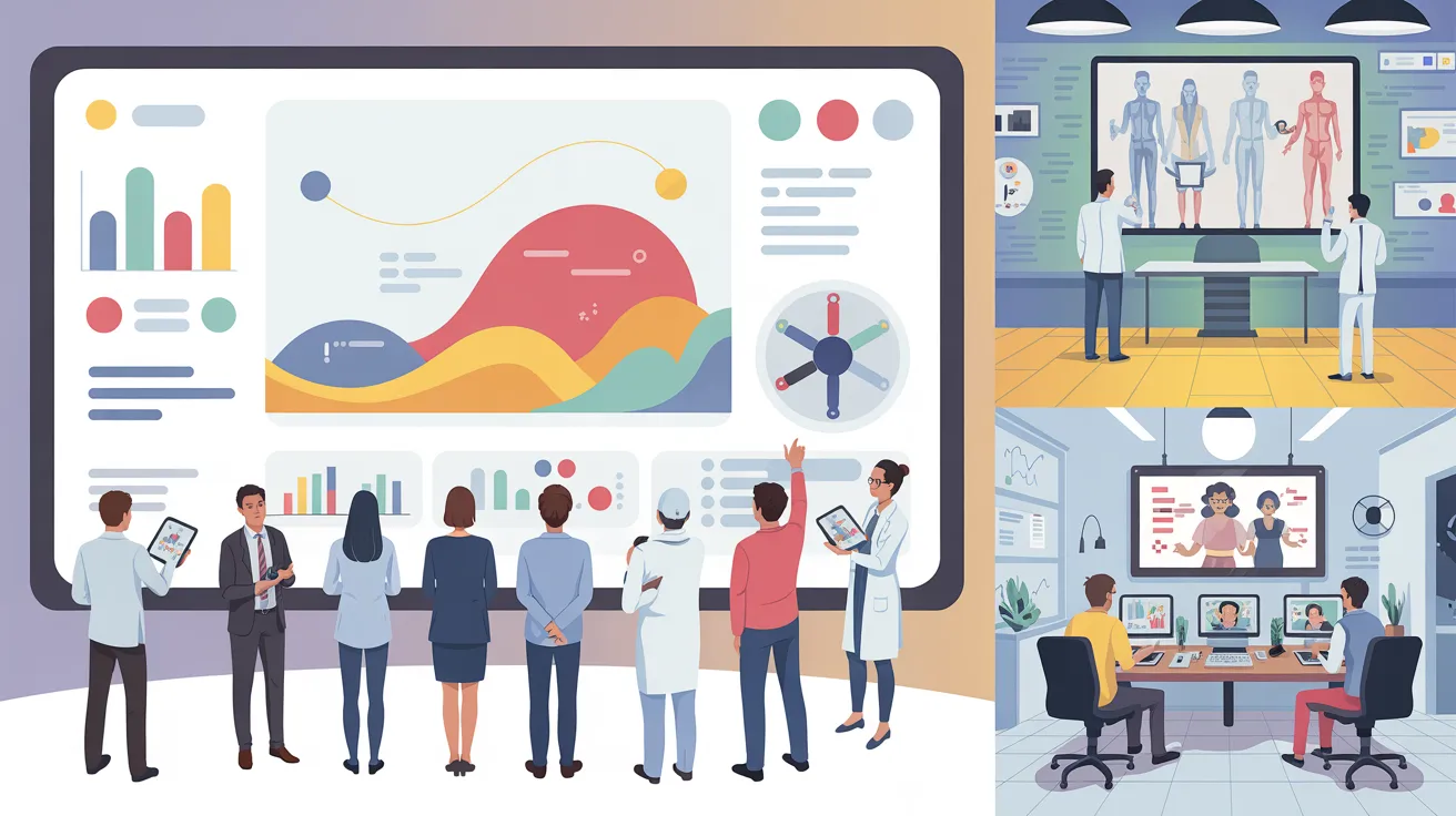 Use of animation to simplify complex ideas.
